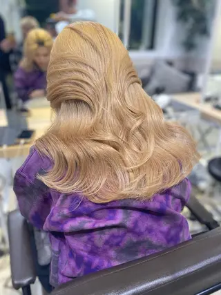 ミディアム メンズ清潔感のプロ 💈メンズパーマ藤田のヘアスタイル