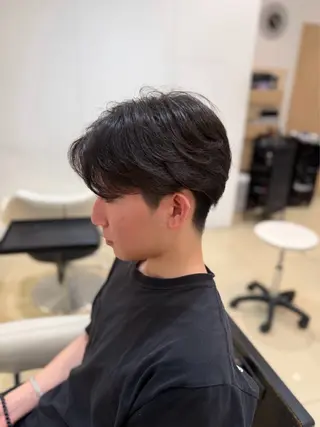 パーマ メンズ Ash 中目黒 浦野 遥のヘアスタイル