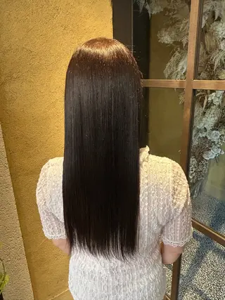 ロング カラー 髙橋 莉菜のヘアスタイル