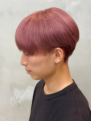 カラー メンズ 高橋一平 elima byのヘアスタイル