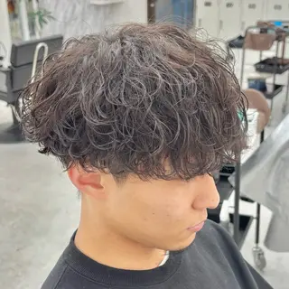 パーマ メンズ SOYON船橋店 西澤元気のヘアスタイル