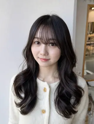 ロング パーマ 髪質改善/縮毛矯正 /恵比寿/横山将大のヘアスタイル