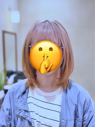 ミディアム 似合わせ/たにざわ しんごう≫南草津のヘアスタイル