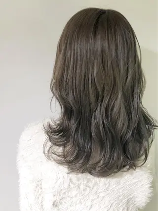 セミロング カラー 🍊新宿南口🍊 ERINAのヘアスタイル