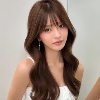 ロング 韓国ヘア🤍🇰🇷 🫶🏻吉満のヘアスタイル