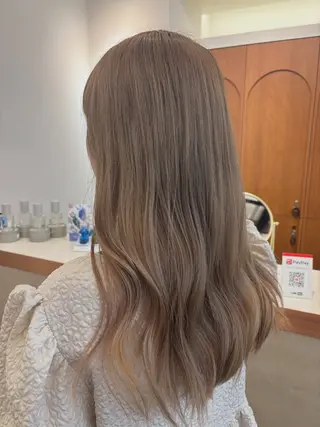 ロング PANOLA下北沢 中川夢菜のヘアスタイル