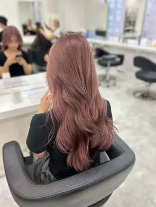 ロング カラー ヘアアレンジ 🧸ミルクティー特化 🧸MASAKIのヘアスタイル