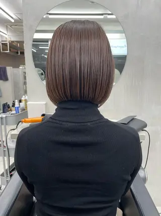 ショート カラー 👑ボブはお任せ ミヤノ👑のヘアスタイル