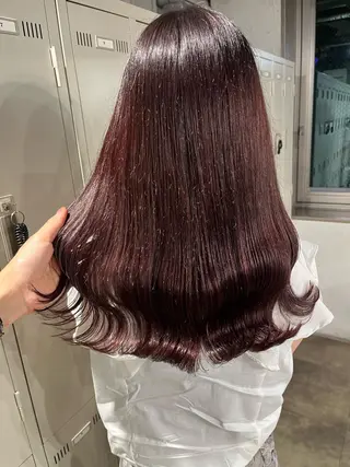 ロング 🪞透明感カラー🫧 縮毛矯正🥇かずきのヘアスタイル