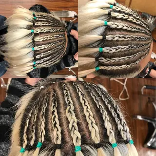 ✨コーンロウ✨ 本田さゃかのヘアスタイル