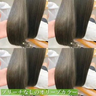 ミディアム カラー navile原宿 yumaのヘアスタイル