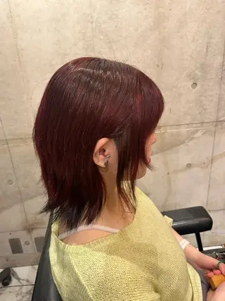 ショート カラー kiri/ボブ・レイ ヤーカット🪐のヘアスタイル