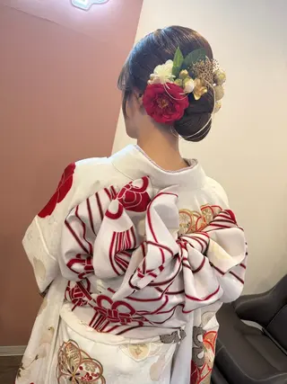 ロング ヘアアレンジ pep natsumiのヘアスタイル