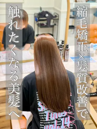 ロング 茂木俊哉 /縮毛矯正のヘアスタイル
