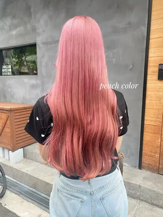 ロング カラー YUKA🐻❄️ 🎀当日予約ok/のヘアスタイル