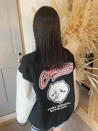 ミディアム パーマ 内野 友貴のヘアスタイル