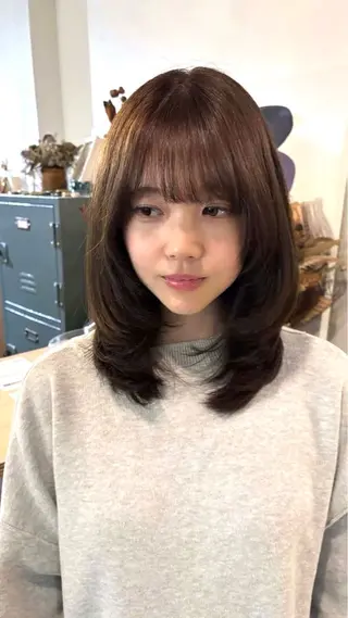 ショート カラー 田中 美海のヘアスタイル