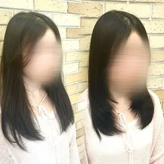 ミディアム 🫧艶 ×透明感🫧 吉田 陽菜のヘアスタイル