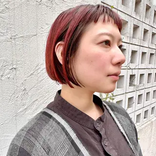 ショート カラー beronica ベロニカのヘアスタイル