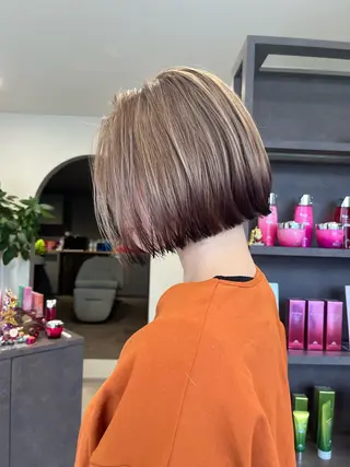 ショート カラー pollen 北原のヘアスタイル