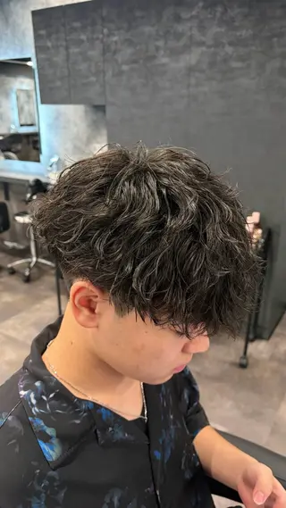 パーマ メンズ 【ルーズパーマ・初パ ーマ指名No.1昇陽のヘアスタイル