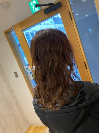 セミロング カラー Kazu .Kのヘアスタイル