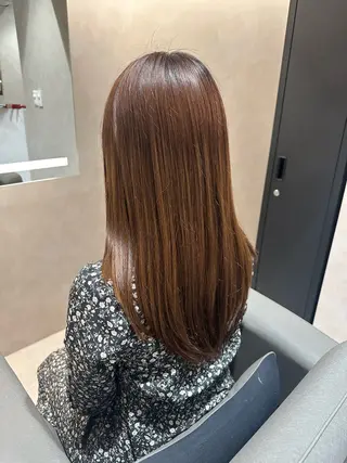 セミロング モテ🤍トレンドヘア /新宿/ワカナのヘアスタイル