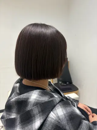 ミディアム 石井 真帆のヘアスタイル
