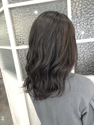 ロング 植田 敬太のヘアスタイル