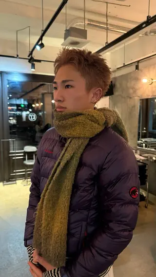 ショート カラー メンズ KAHO ☆のヘアスタイル