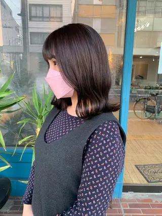 セミロング Loa misakiのヘアスタイル