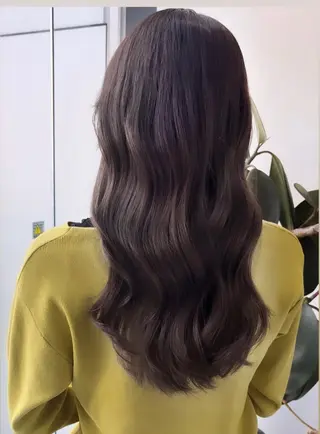 セミロング カラー 🌫️大人韓国ヘア 🌫️naoyaのヘアスタイル