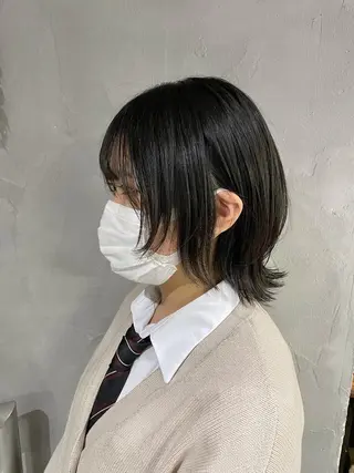ショート ウルフ レイヤー パーマ🪐MANAのヘアスタイル