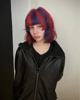 ショート カラー Hanaka🪷 ニュアンス×レイヤーのヘアスタイル