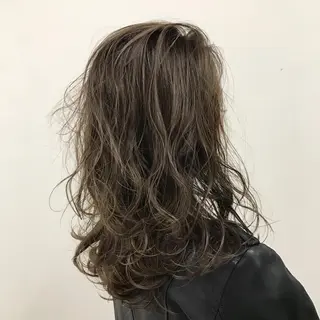 セミロング カラー 髪質改善 Daisukiのヘアスタイル