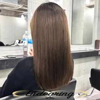 カラー Endearing 銀座/レイヤーカットのヘアスタイル