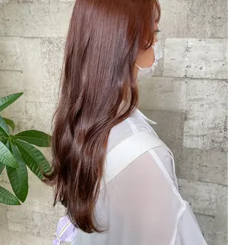 ロング カラー 🫧レイナ 🫧 ツヤ髪/艶カラー🫧のヘアスタイル