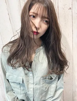 セミロング カラー 田町駅徒歩5分 🌼fumiのヘアスタイル