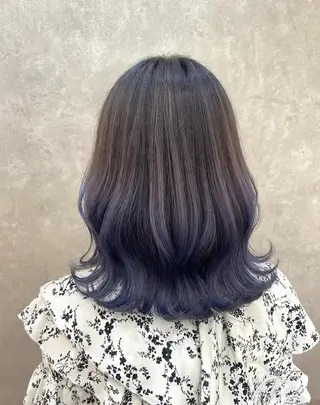 セミロング カラー 【enil代表】 杉林和哉のヘアスタイル
