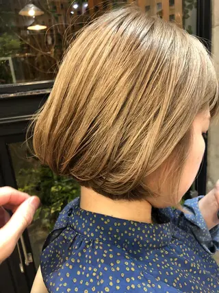 ショート カラー センスをお届けします 大谷将生infpのヘアスタイル