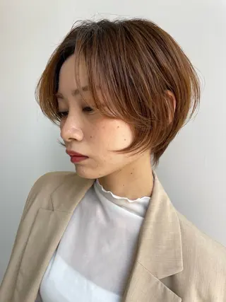 ショート SARA もものヘアスタイル
