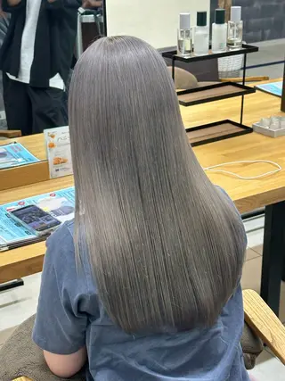 ロング カラー 💎透明感カラー💎 🌟佐藤壮也🌟のヘアスタイル