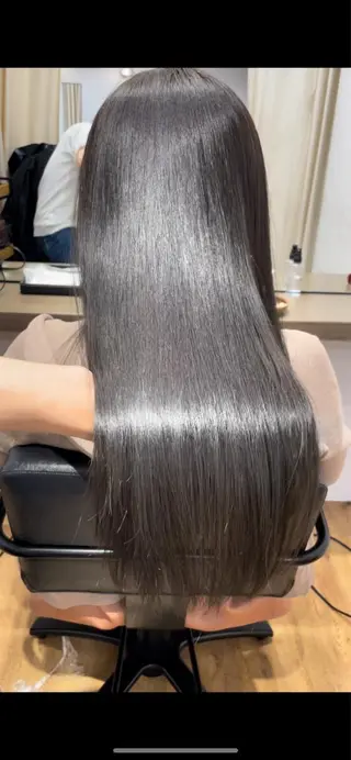ロング SNS撮影用 髪質改善モデル募集のヘアスタイル