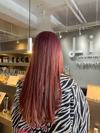 ロング 水戸/ブリーチカラー 中山りくのヘアスタイル