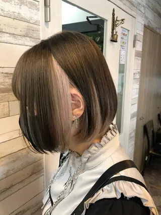 ショート 🪄🫧ハイトーン/ 乙津茜🐰L'wisのヘアスタイル