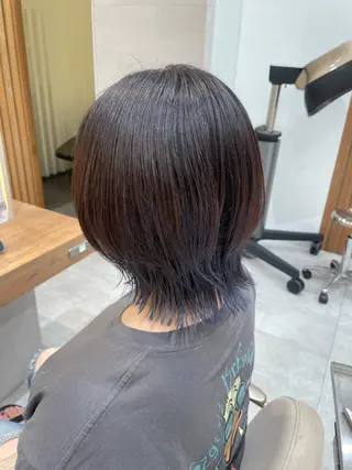 ショート カラー 【透明感カラー🩶】 津田和希のヘアスタイル