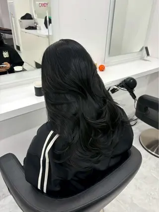 ロング カラー 🤍透明感推しカラー 🤍yui‪💞✨のヘアスタイル