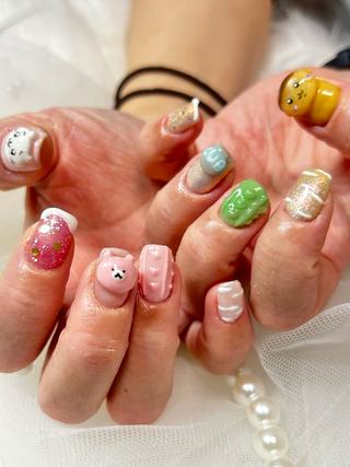 ネイル Moritou Harunaのネイルデザイン