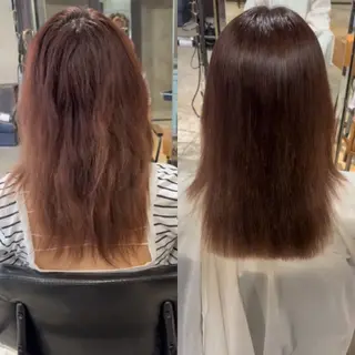 ブリーチ矯正髪質改善 ✨オオエタクミのヘアスタイル
