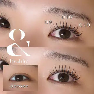 マツエク・マツパ Eye Riche namiのマツエク・マツパデザイン